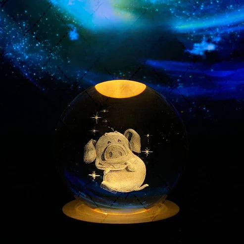 Luminous Sphere of the Moon