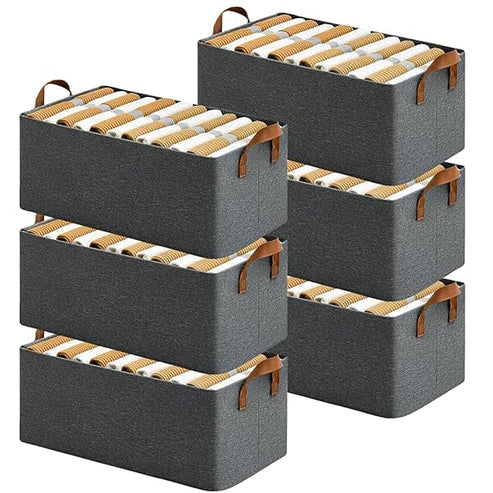 Foldable Storage Box with Handles