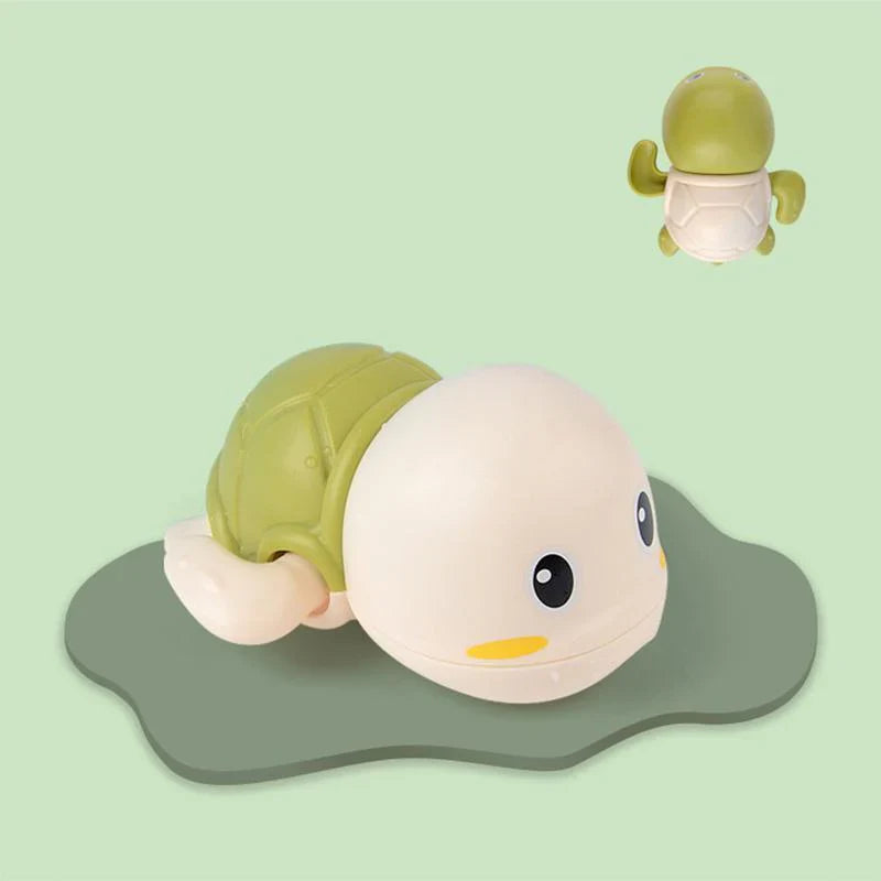 Fun Swimming Turtle for the Baby Bath