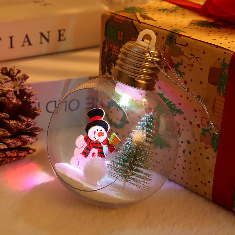 Luminous Christmas Tree Baubles