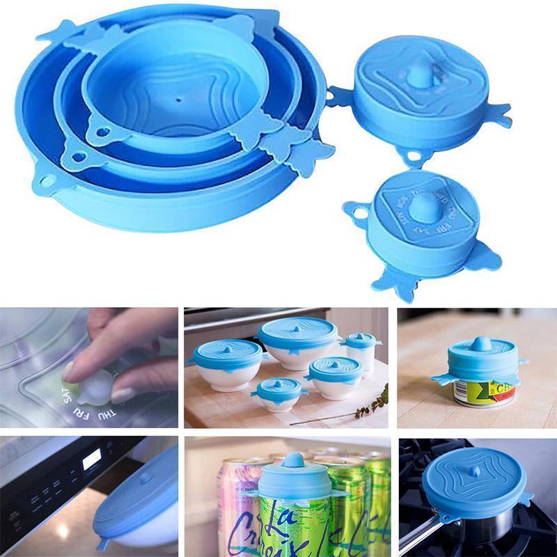 Practical Silicone Cover Bonnet Set (5 - Piece)