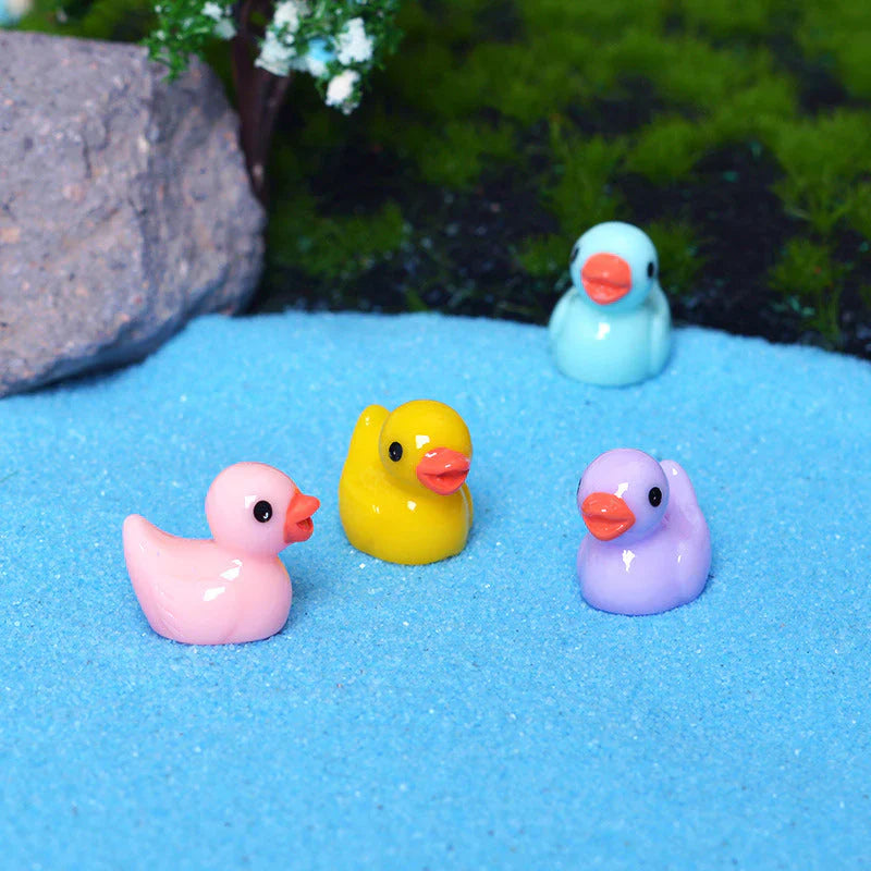 Mini Yellow Duck Decoration
