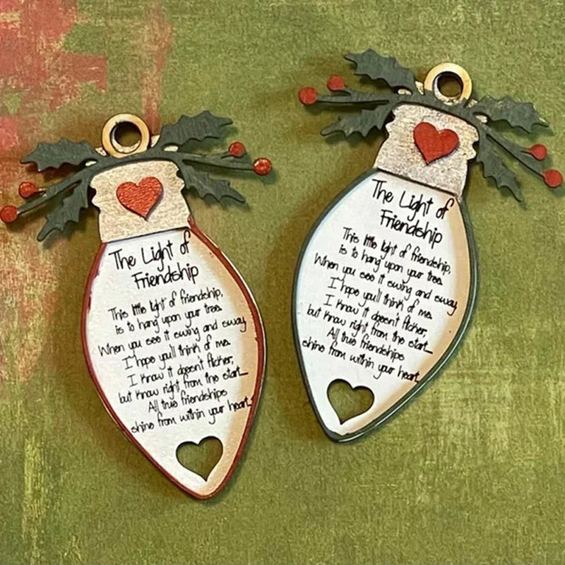 Christmas Friendship Pendant - a Sign of True Solidarity!