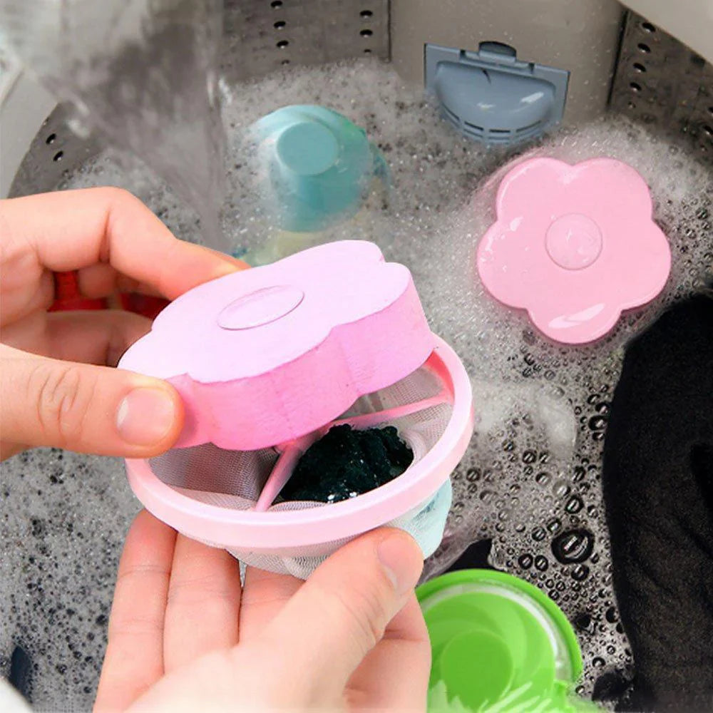 Washing Machine Fur and Lint Remover Mesh Bag