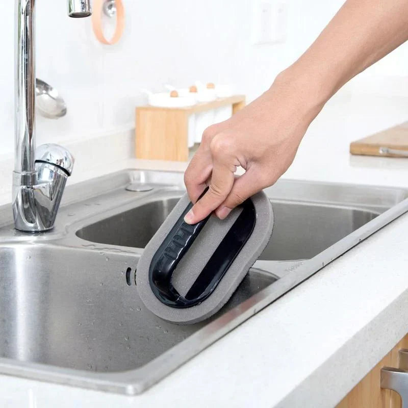 Sponge Brush with Handle for Effortless Cleaning