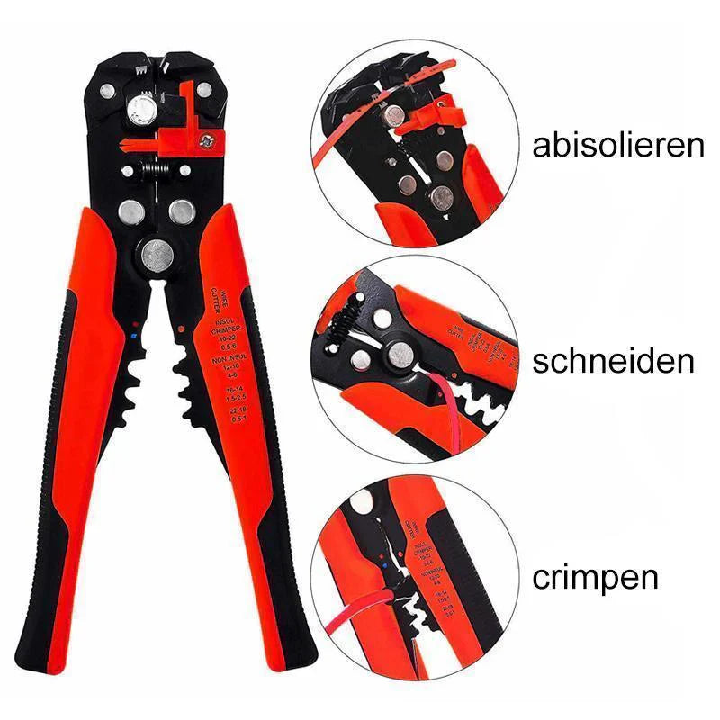 Precision Wire Strippers with Adjustment Mechanism