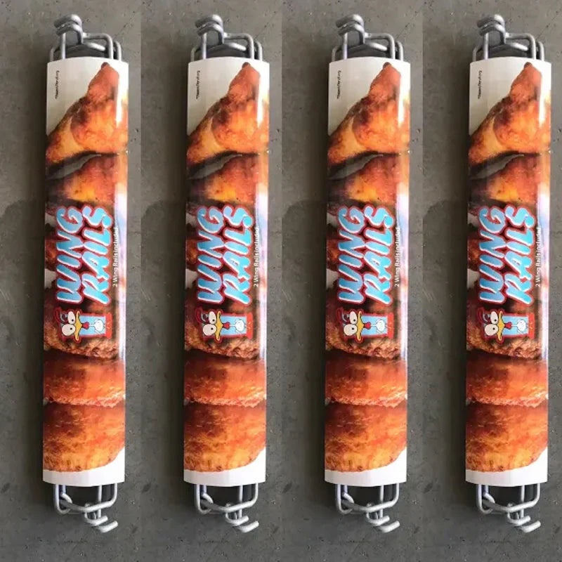 Bbq Stainless Steel Wing Holder