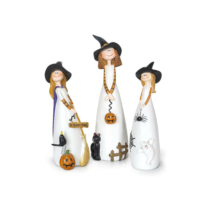 Magical Witch Figurine - Decoration for Halloween
