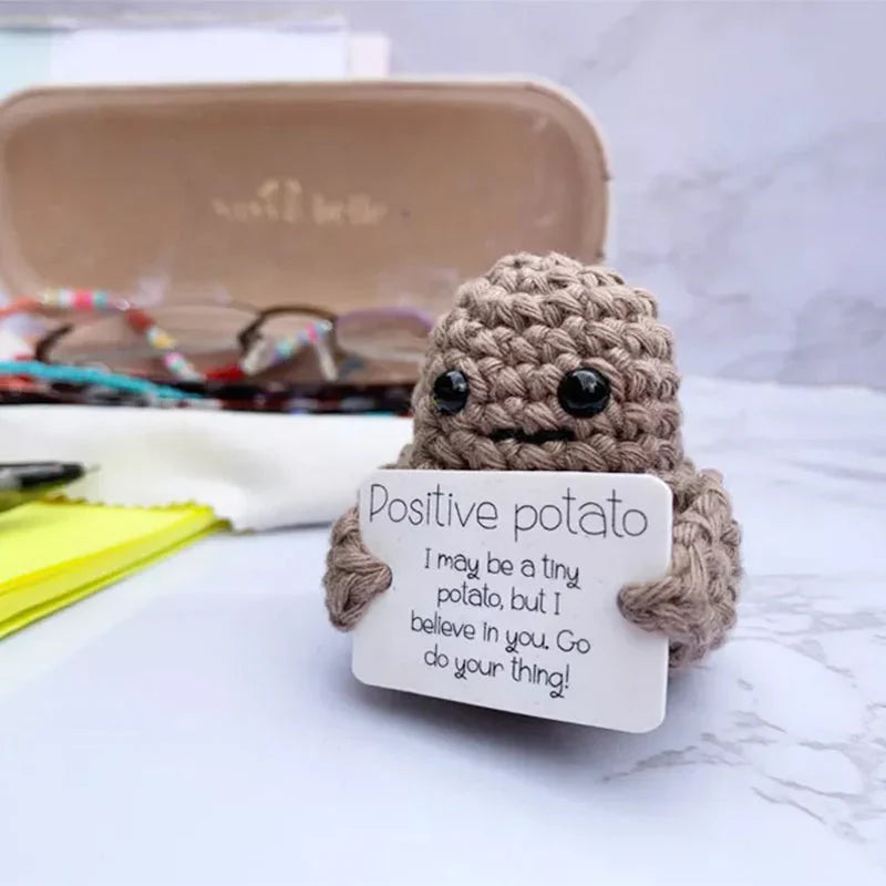Happy Lucky Potato - Knitted Cuddly Gift