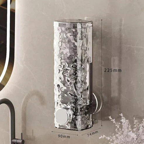 Flexible Wall - Mounted Soap Dispenser with Suction Cup