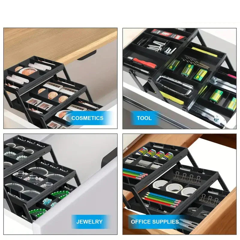 Multi-Level Drawer Organizer