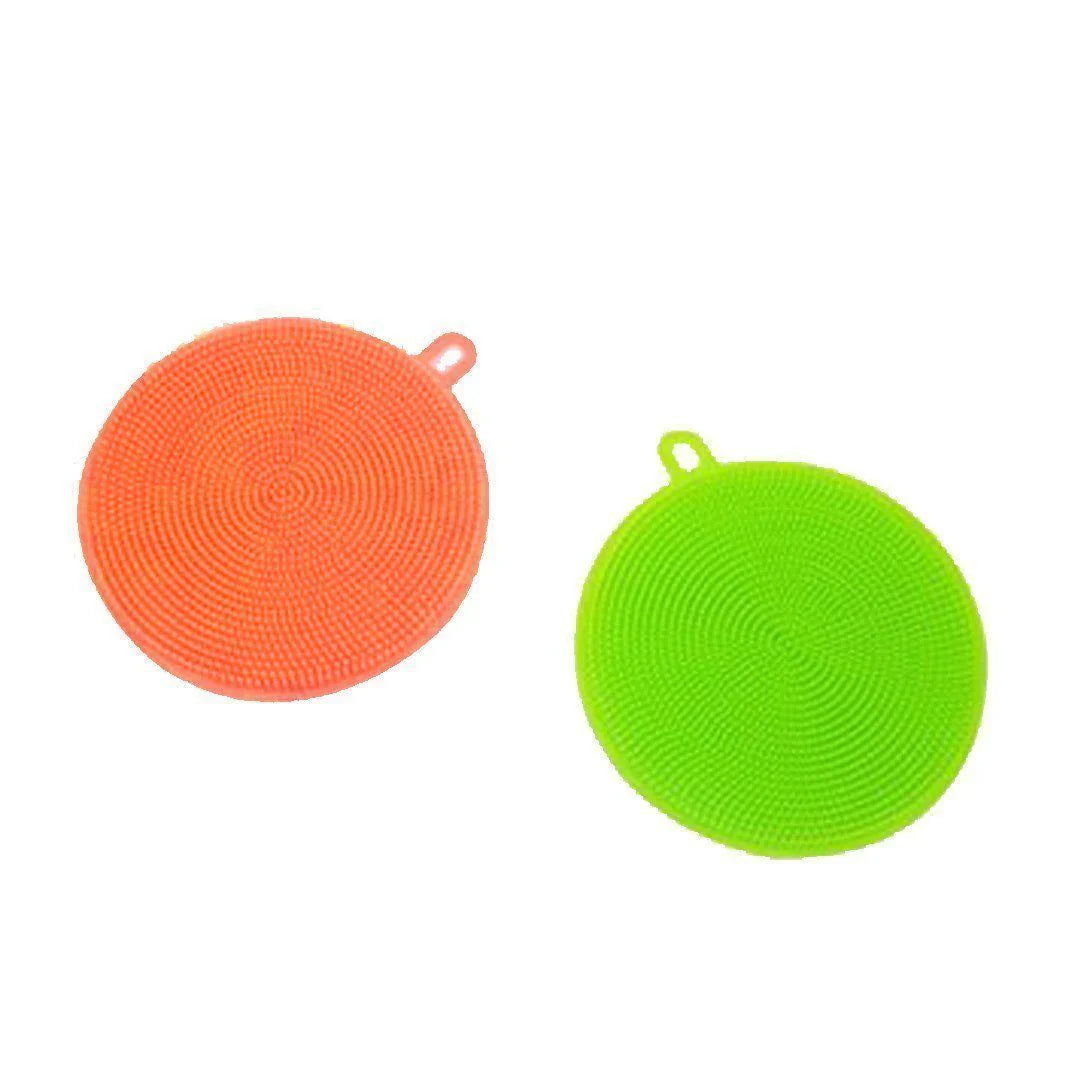 Environmentally Friendly Silicone Sponge, Antibacterial and Versatile, Set of 5