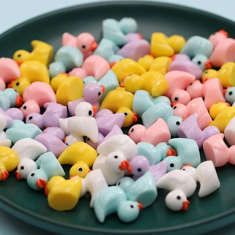 Mini Yellow Duck Decoration