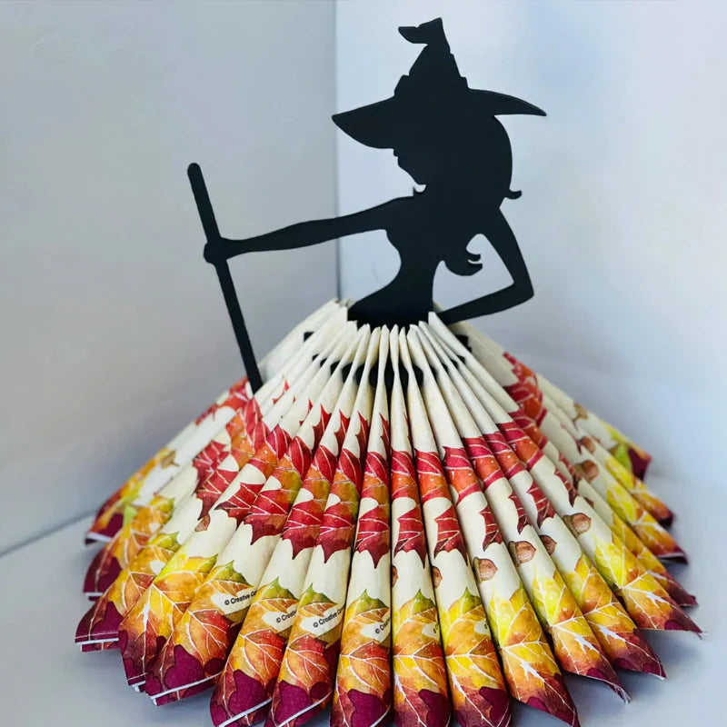 Witchcraft - Wooden Napkin Holder for Magical Table Decorations