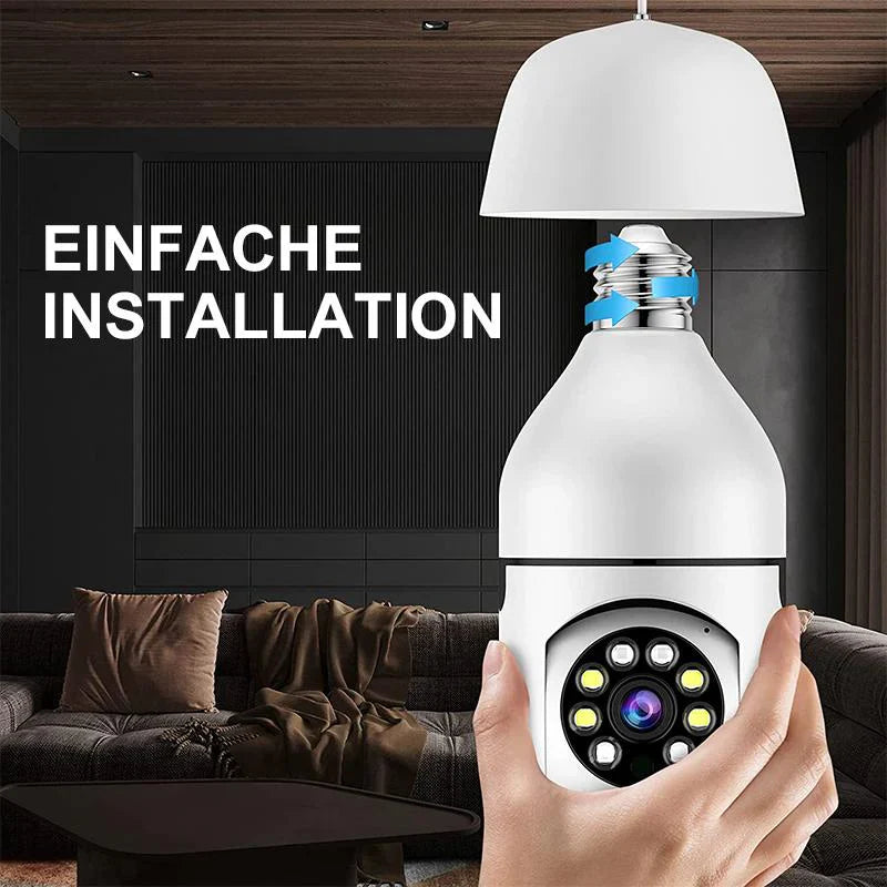 Smart Wireless Surveillance Camera with Integrated Lamp