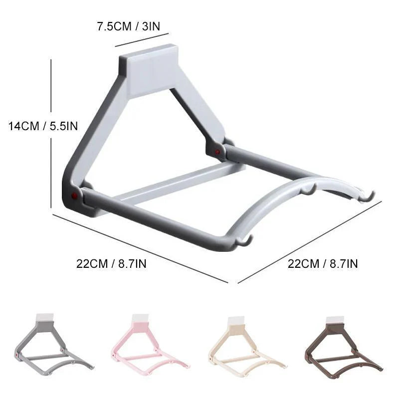 Flexible Bathroom Shelf with Rebound Function