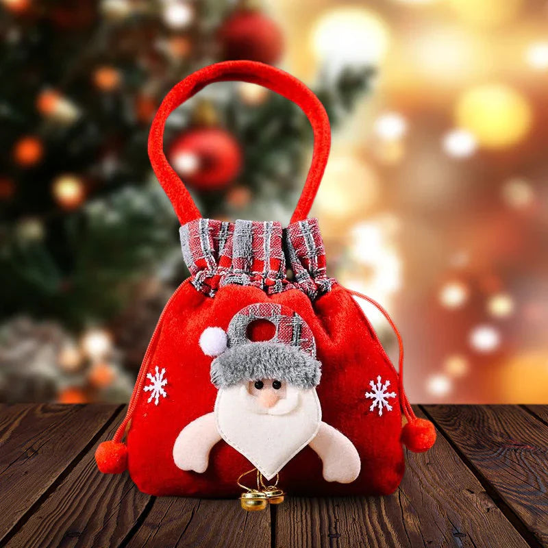 Christmas Gift Bags in Doll Style