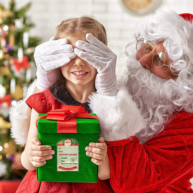 Christmas Gift Sticker Roll (200 Pieces)