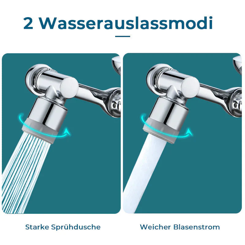 Rotatable Multifunctional Tap