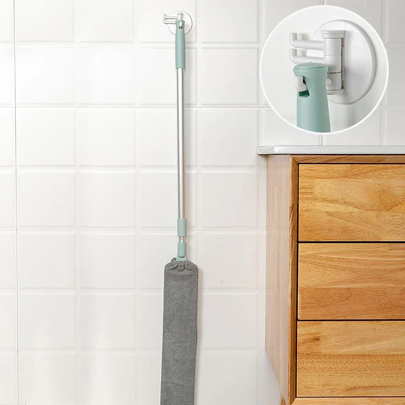 Flexible Microfibre Dust Mop with Telescopic Handle