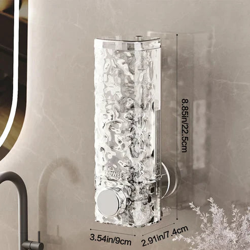 Flexible Wall - Mounted Soap Dispenser with Suction Cup