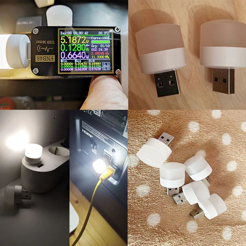 Usb Led Mini Night Light - Practical & Easy on the Eyes