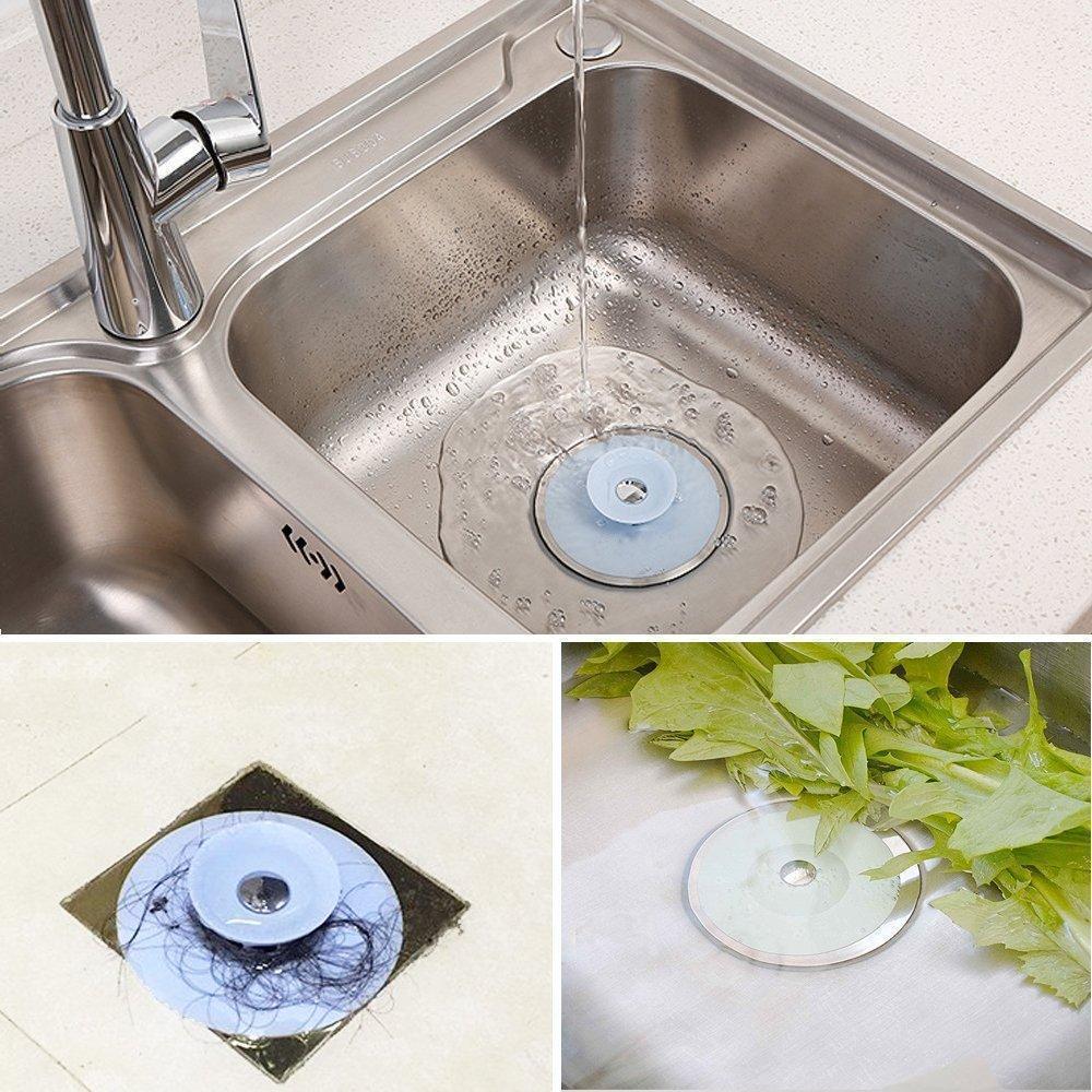 Flexible Drain Plug with Hair Strainer