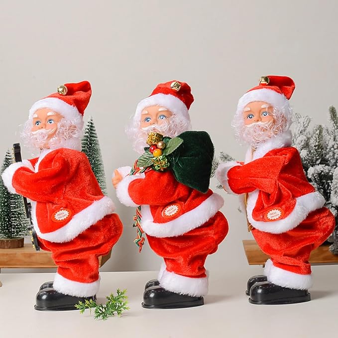 Wiggling Father Christmas with a Jolly Bum