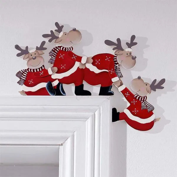 Christmas Door Frame Decoration - Festive Charm for Your Home!
