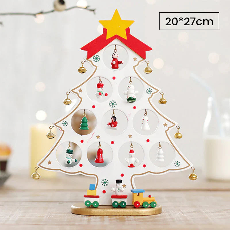 Diy Wooden Christmas Tree Set - Design Your Own Festive Tree