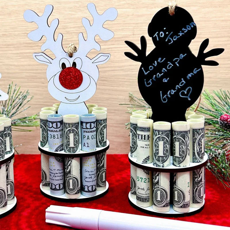 Creative Christmas Money Holder - the Special Way to Give Money As a Gift!