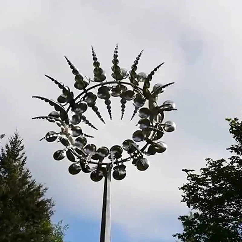 Metal Windmill - Magical Movement for Your Garden