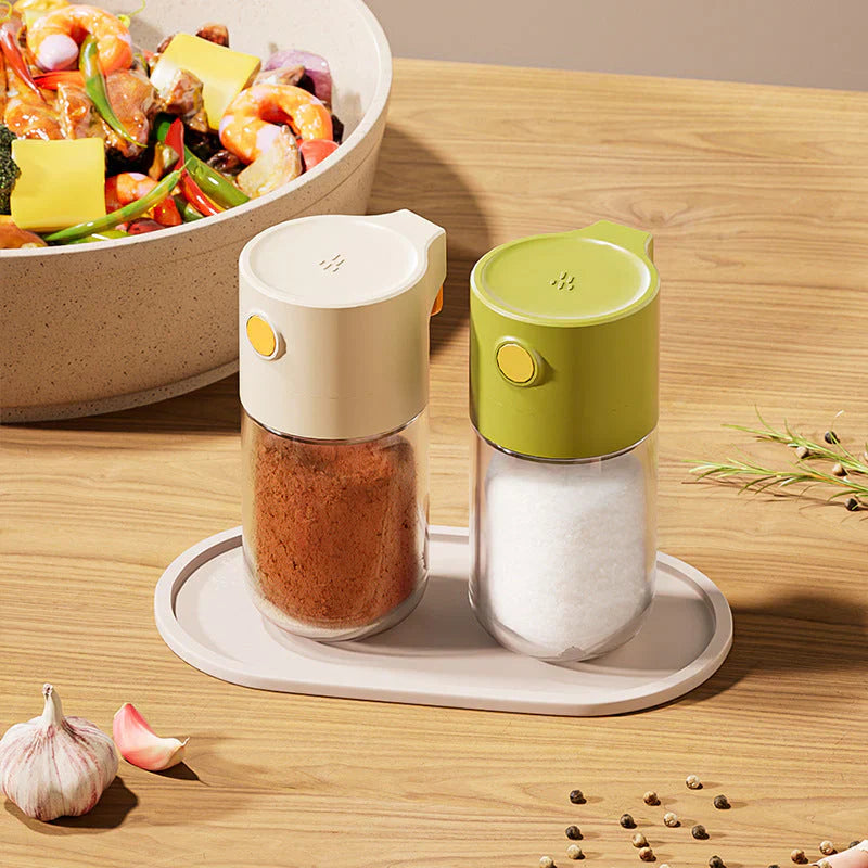 Salt Dispenser with Precision Pourer - Your Perfect Kitchen Aid