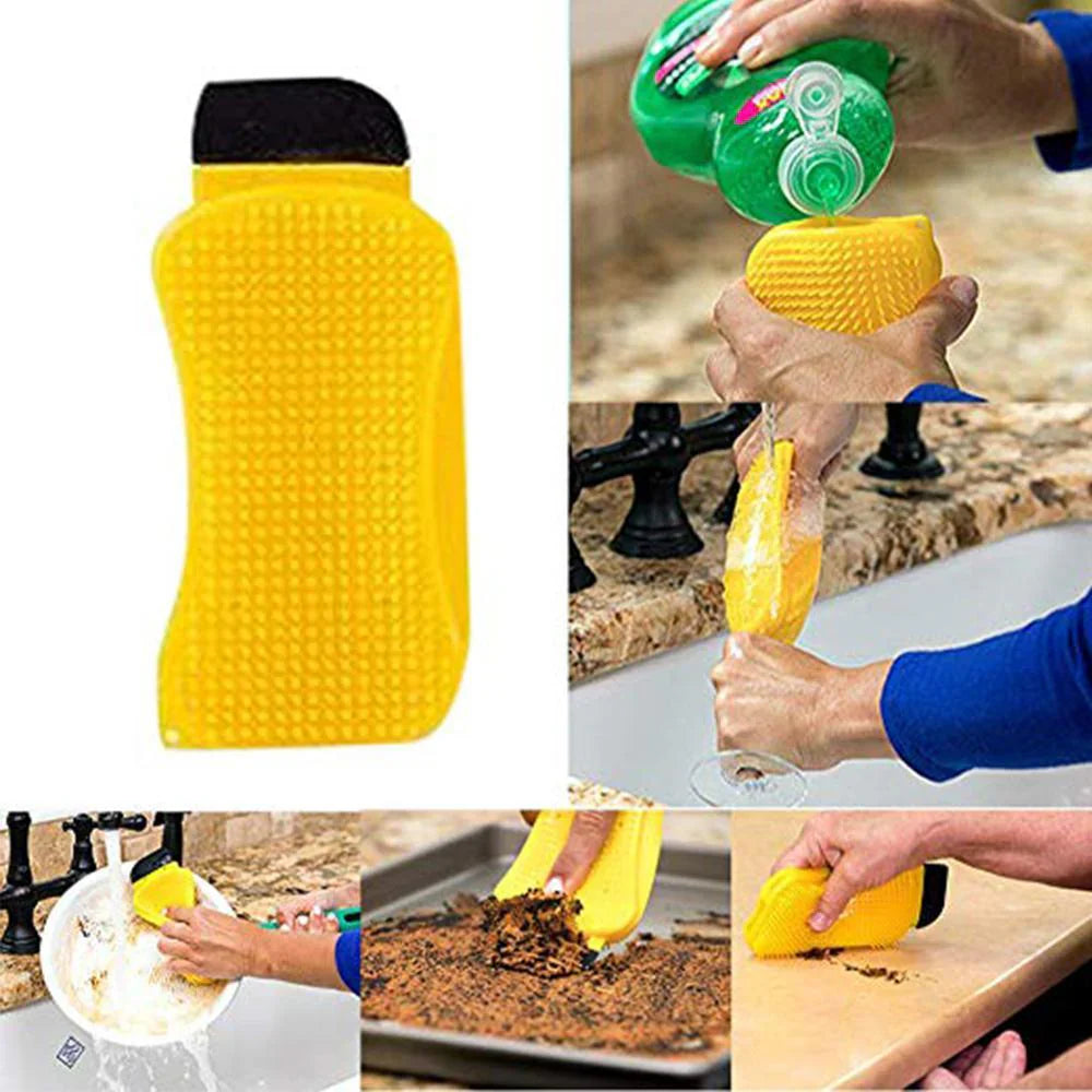 3 - In-1 Multifunctional Silicone Cleaning Brush