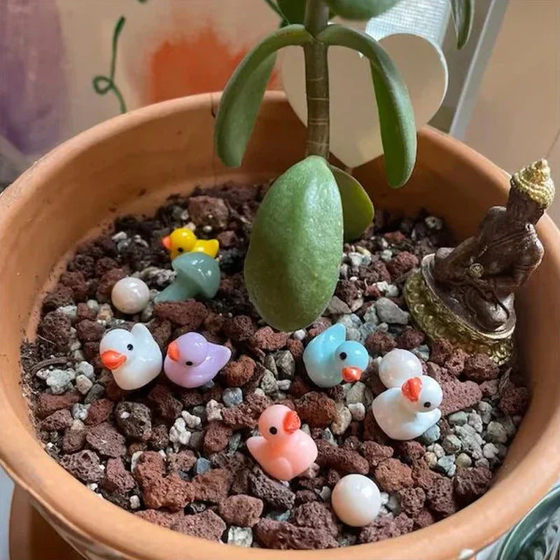 Mini Yellow Duck Decoration
