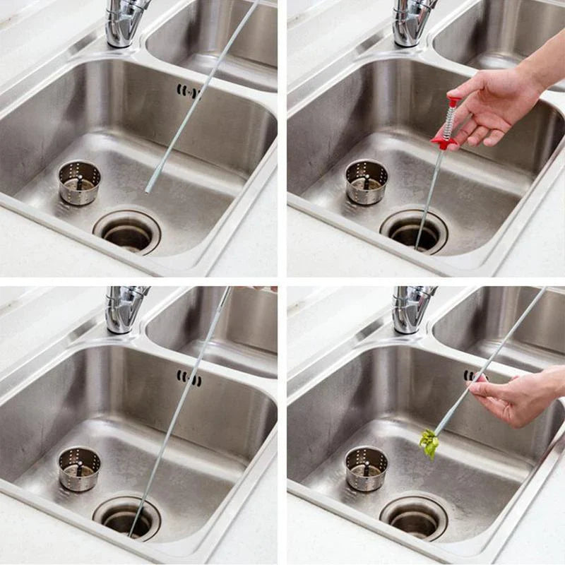 Channel Cleaning Hook for Sinks