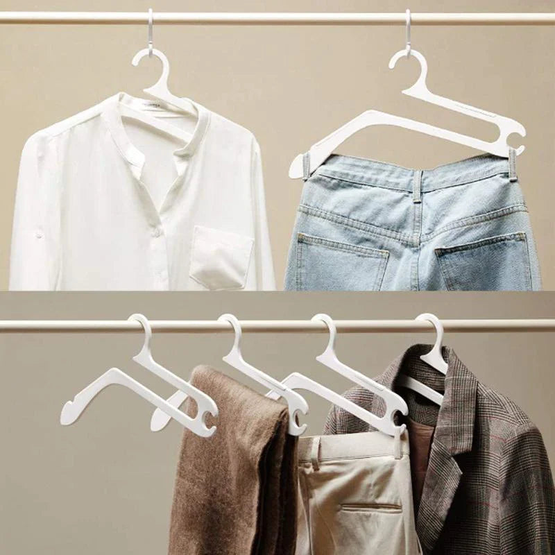 Space - Saving Clothes Organiser with Non - Slip Hurdle Design