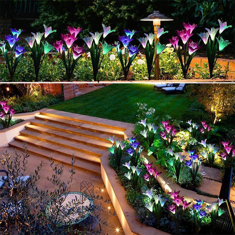 Solarlilies - Romantic Illuminated Flowers for Your Garden