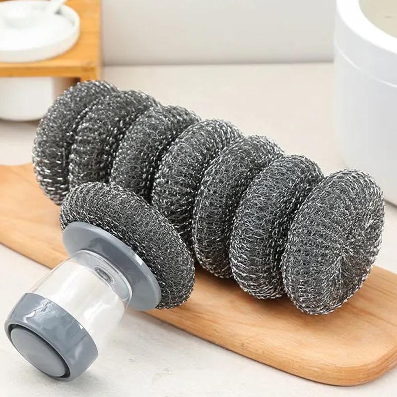 Pressure - Operated Antibacterial Cleaning Brush