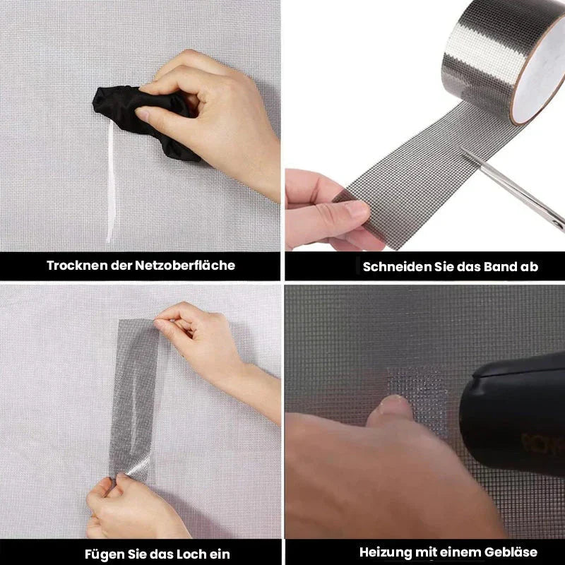 Repair Tape for Nets and Fabrics