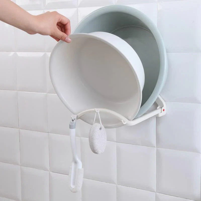 Flexible Bathroom Shelf with Rebound Function
