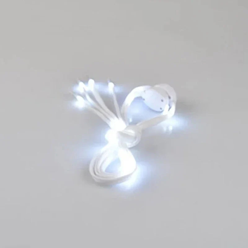 Luminous Led Laces - for a Radiant Appearance at Night