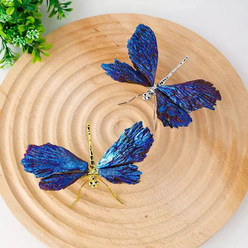 Colourful Crystal Dragonfly Decoration