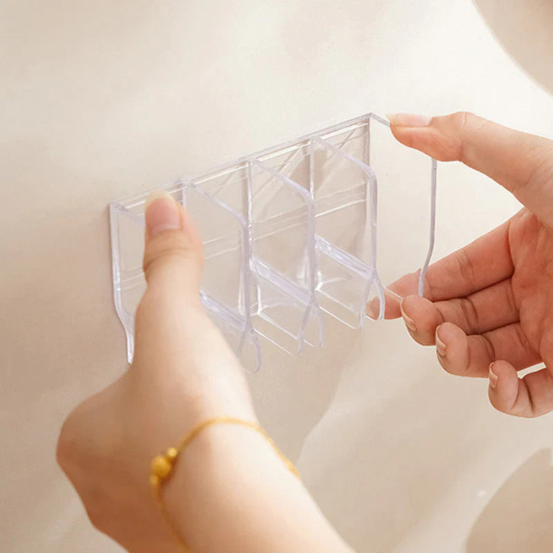 Wall - Mounted Cosmetics Shelf - Practical Storage for Care Products