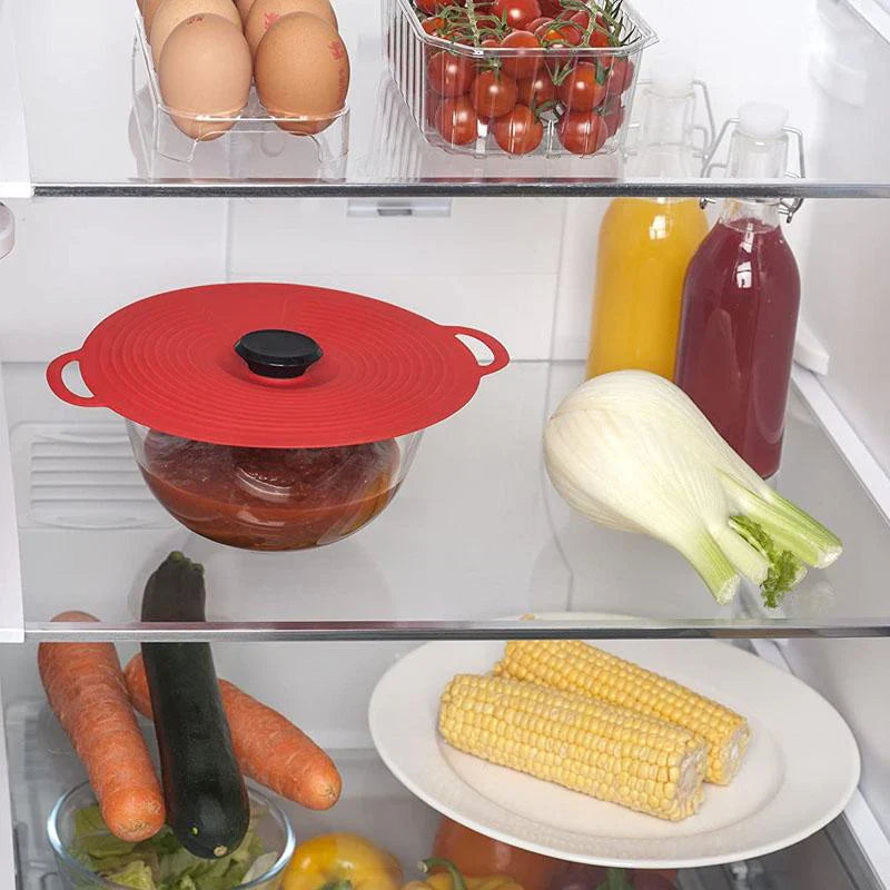Frischefix - the Reusable Self - Sealing Silicone Lid