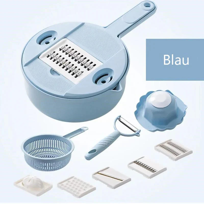 Versatile Vegetable Cutter Set (12 Pieces)
