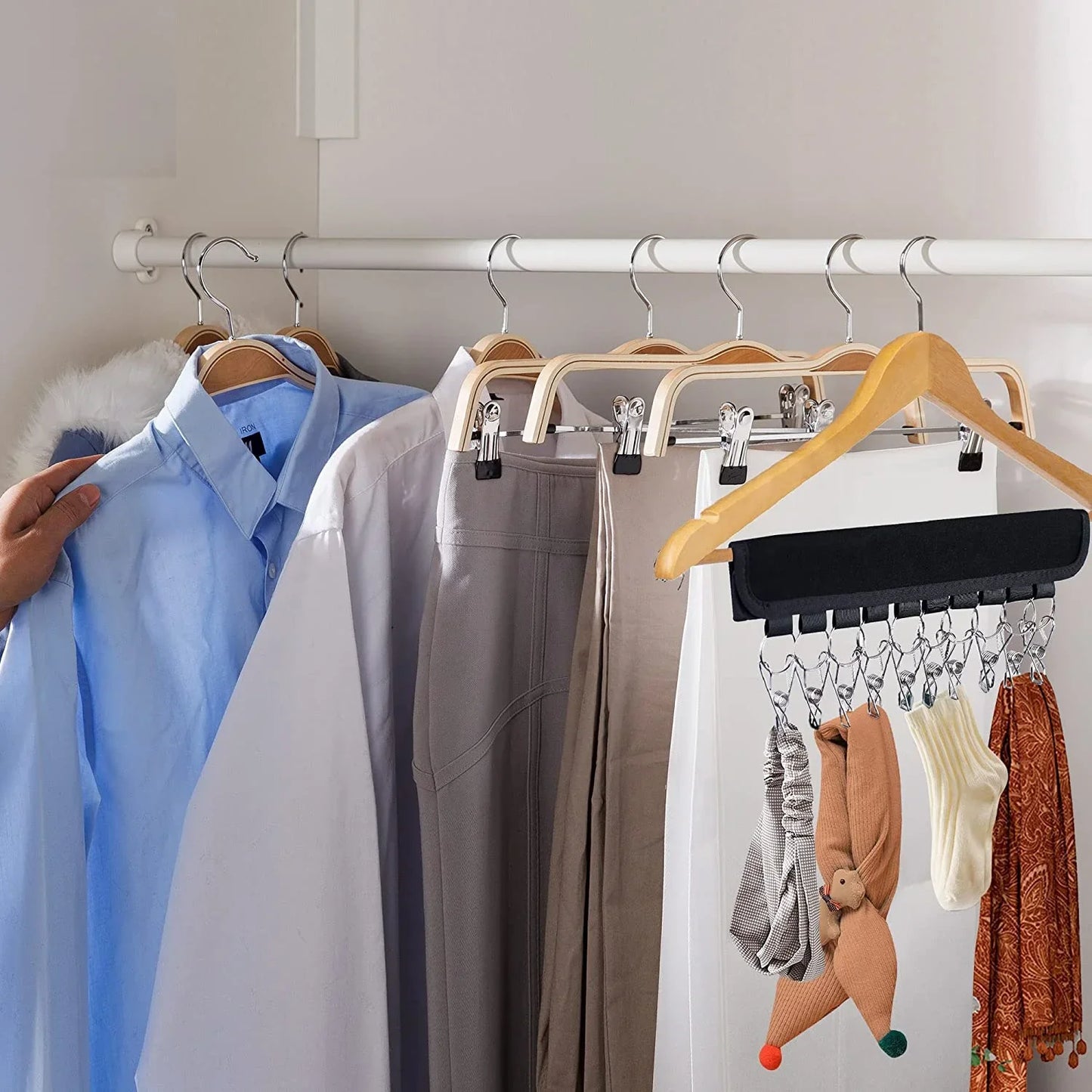 Portable Foldable Clothes Hanger