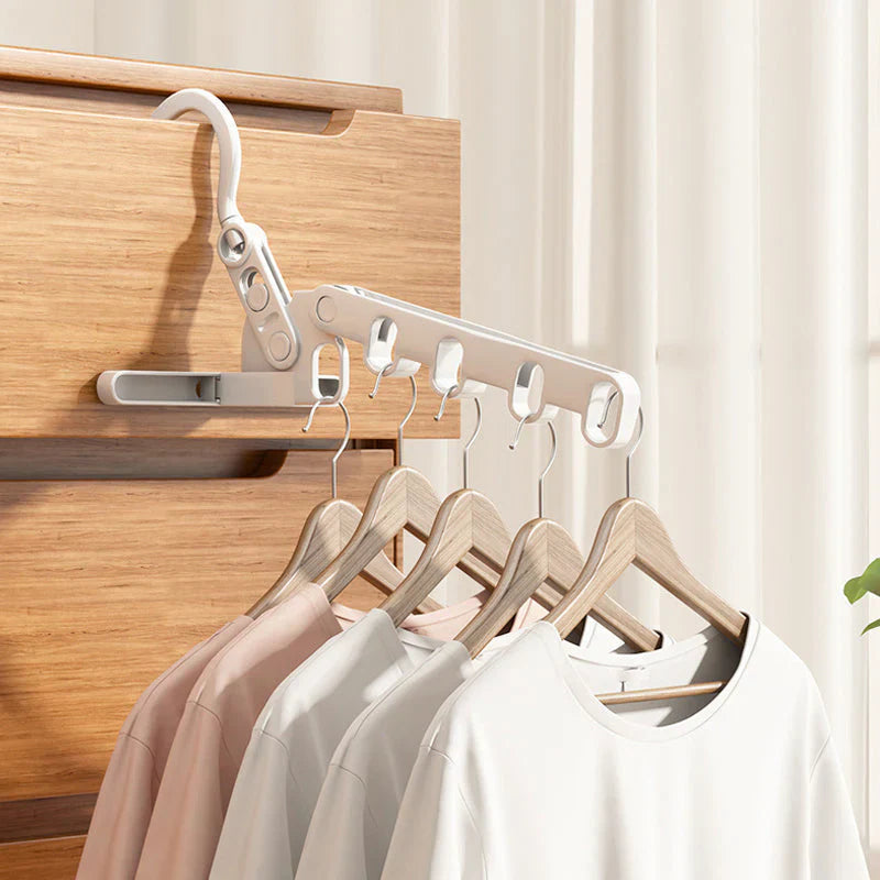 Foldable Travel Clothes Hanger for Space - Saving Storage