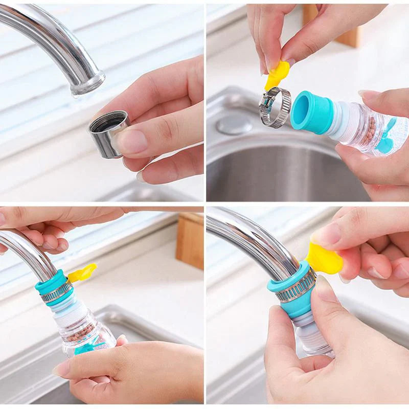 Water Flow Regulating Filter for the Tap