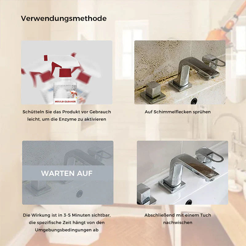 Schimmelweg Cleaning Foam - Effortless Mould Removal for a Clean Home!
